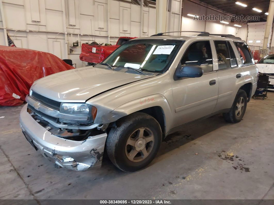 2006 Chevrolet Trailblazer Ls Cream vin: 1GNDT13SX62343169