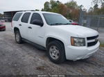 2007 Chevrolet Tahoe Ls White vin: 1GNEC13J67R151008