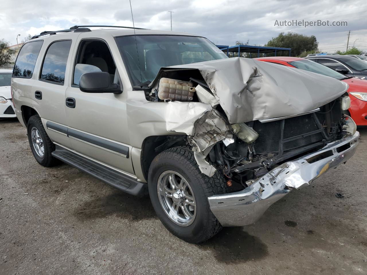 2004 Chevrolet Tahoe C1500 Tan vin: 1GNEC13T84R207012