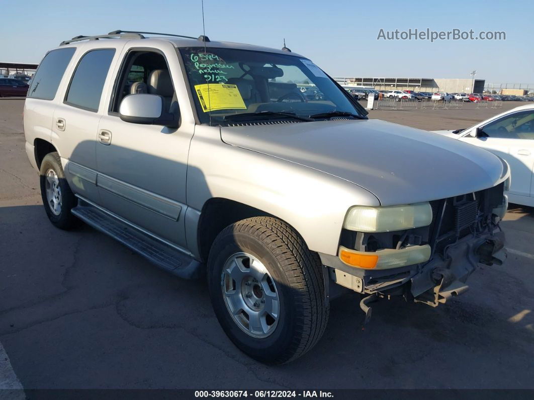 2004 Chevrolet Tahoe Lt Tan vin: 1GNEC13TX4R214365