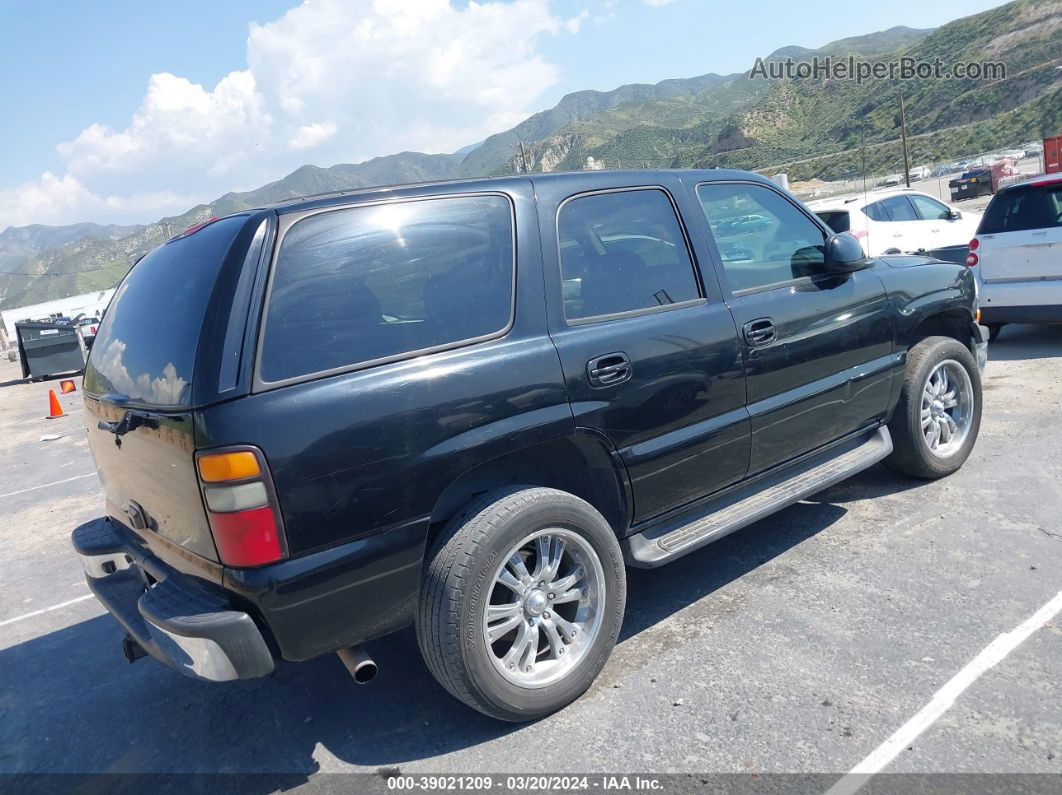 2004 Chevrolet Tahoe Lt Black vin: 1GNEC13TX4R275408