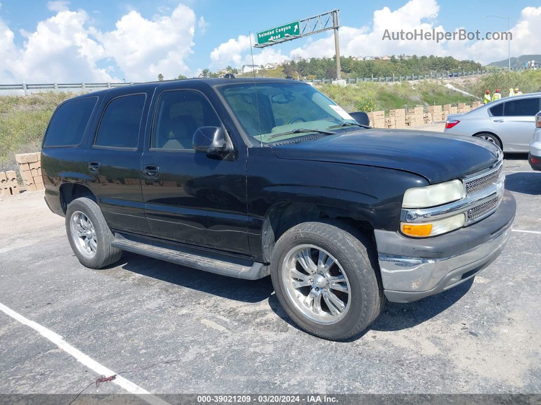 2004 Chevrolet Tahoe Lt Black vin: 1GNEC13TX4R275408