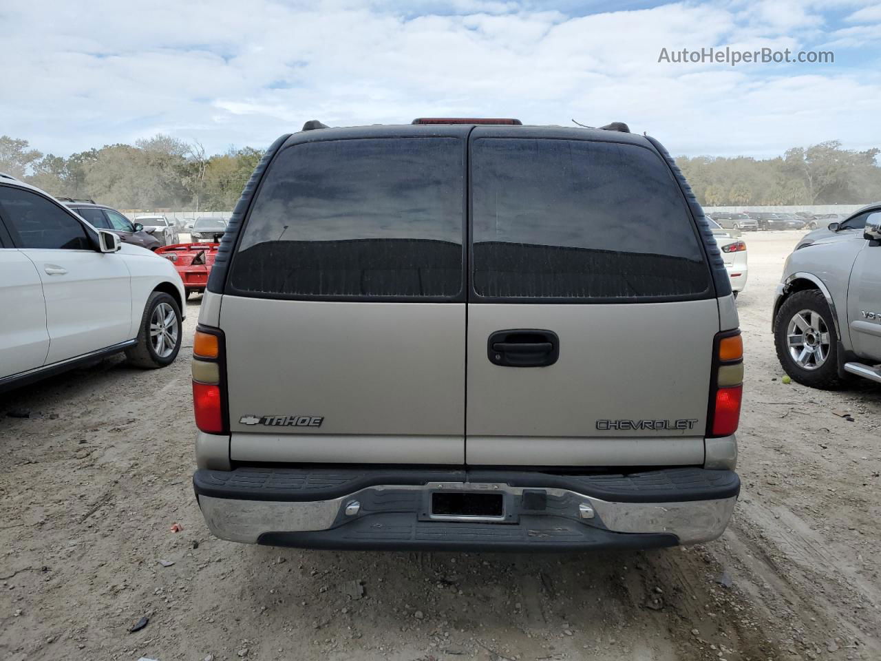 2004 Chevrolet Tahoe C1500 Silver vin: 1GNEC13V04R141296