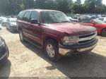 2004 Chevrolet Tahoe Ls Maroon vin: 1GNEC13V04R232200