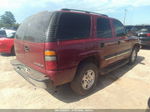 2004 Chevrolet Tahoe Ls Maroon vin: 1GNEC13V04R232200