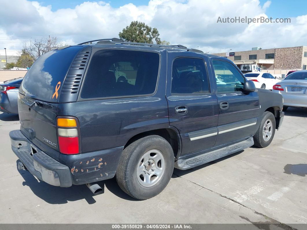 2004 Chevrolet Tahoe Ls Black vin: 1GNEC13V34J315991