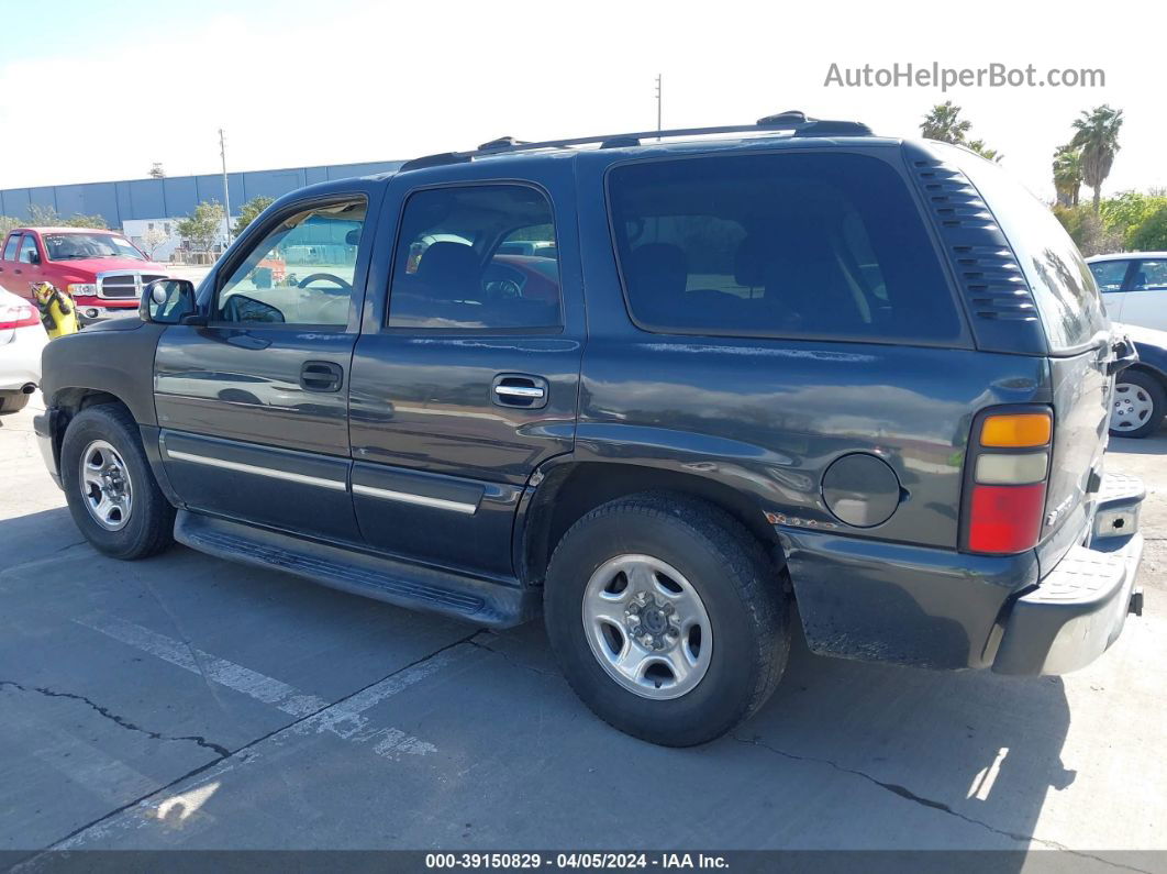 2004 Chevrolet Tahoe Ls Black vin: 1GNEC13V34J315991