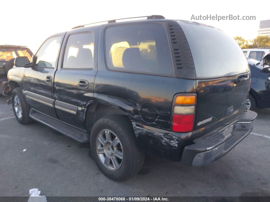 2004 Chevrolet Tahoe Ls Black vin: 1GNEC13V34R295744