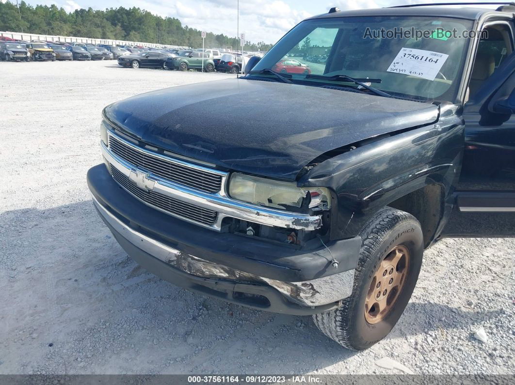 2004 Chevrolet Tahoe Ls Black vin: 1GNEC13V44R230689