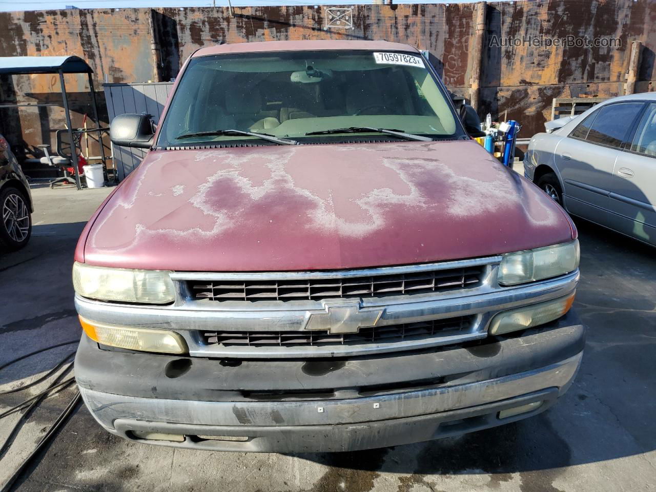 2004 Chevrolet Tahoe C1500 Burgundy vin: 1GNEC13V44R271825