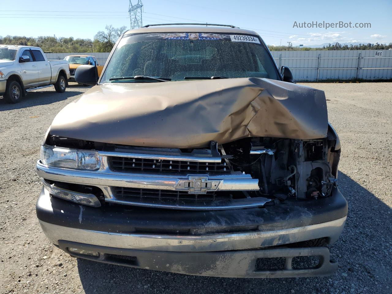 2004 Chevrolet Tahoe C1500 Brown vin: 1GNEC13V44R296403