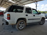 2004 Chevrolet Tahoe C1500 White vin: 1GNEC13V64R220245