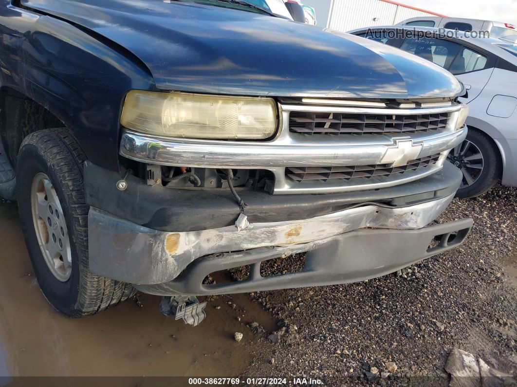 2004 Chevrolet Tahoe Ls Blue vin: 1GNEC13V74R123572