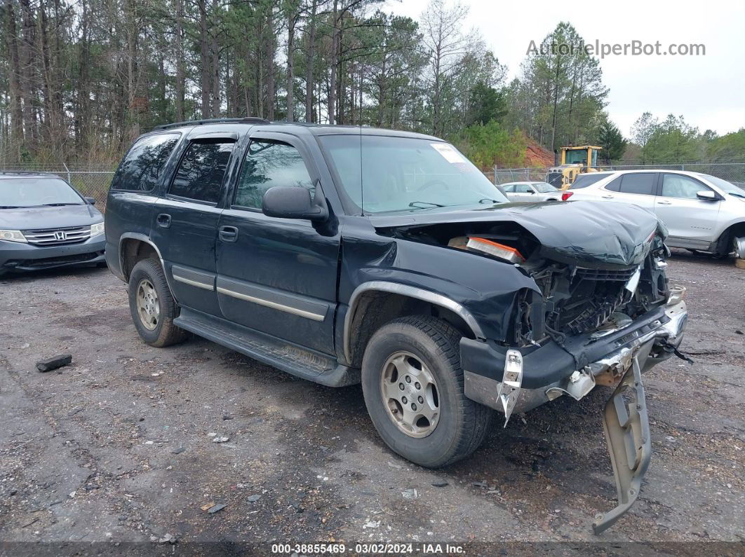 2004 Chevrolet Tahoe Ls Black vin: 1GNEC13V74R299327