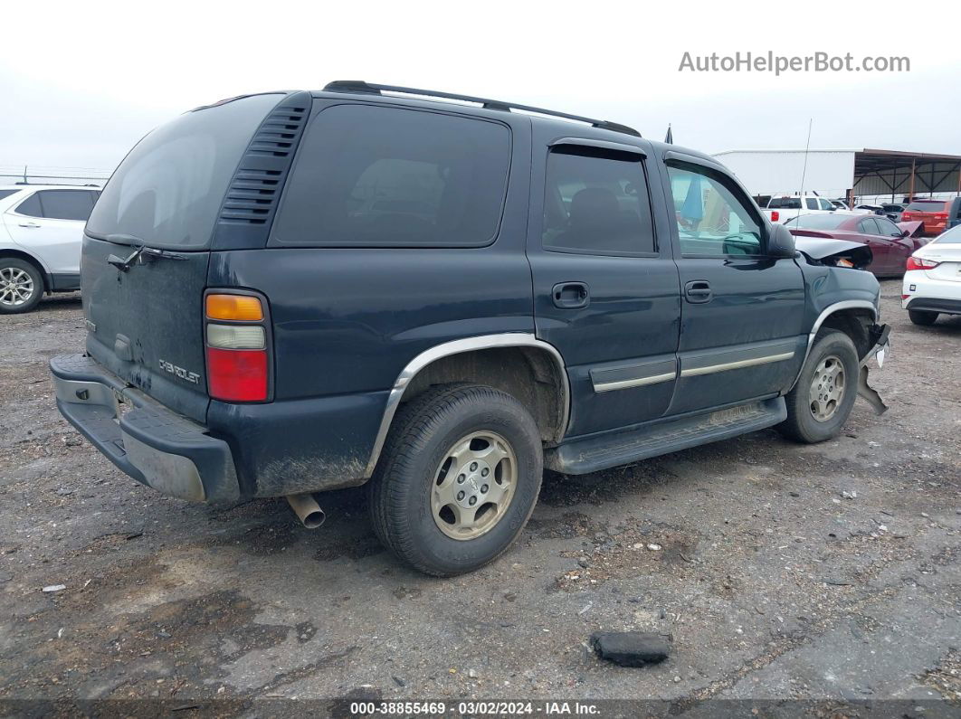 2004 Chevrolet Tahoe Ls Black vin: 1GNEC13V74R299327