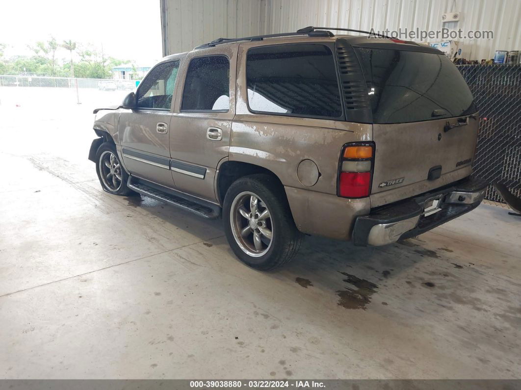 2004 Chevrolet Tahoe C1500 Brown vin: 1GNEC13V84R299188