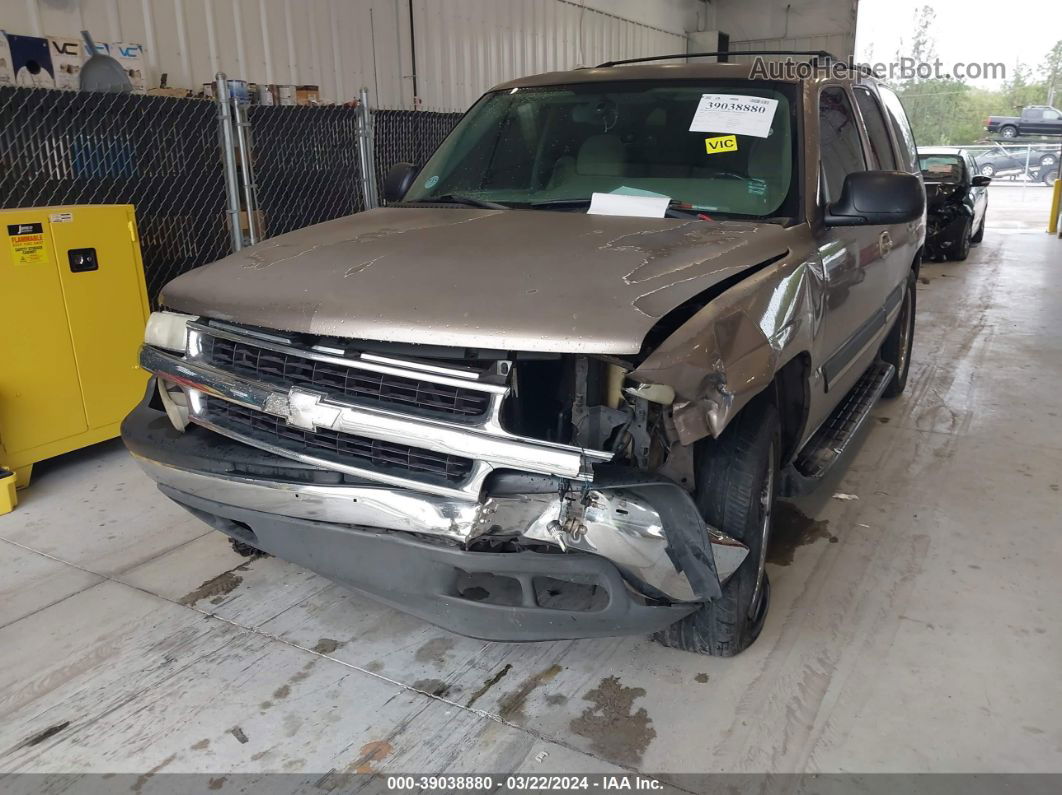 2004 Chevrolet Tahoe C1500 Brown vin: 1GNEC13V84R299188