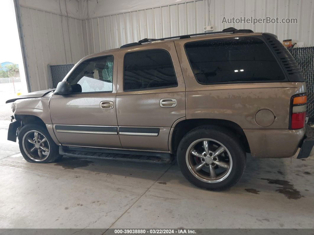 2004 Chevrolet Tahoe C1500 Brown vin: 1GNEC13V84R299188