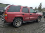 2004 Chevrolet Tahoe C1500 Burgundy vin: 1GNEC13VX4R128281