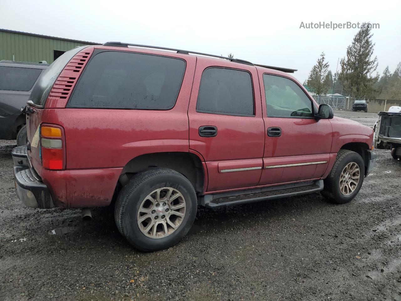 2004 Chevrolet Tahoe C1500 Burgundy vin: 1GNEC13VX4R128281