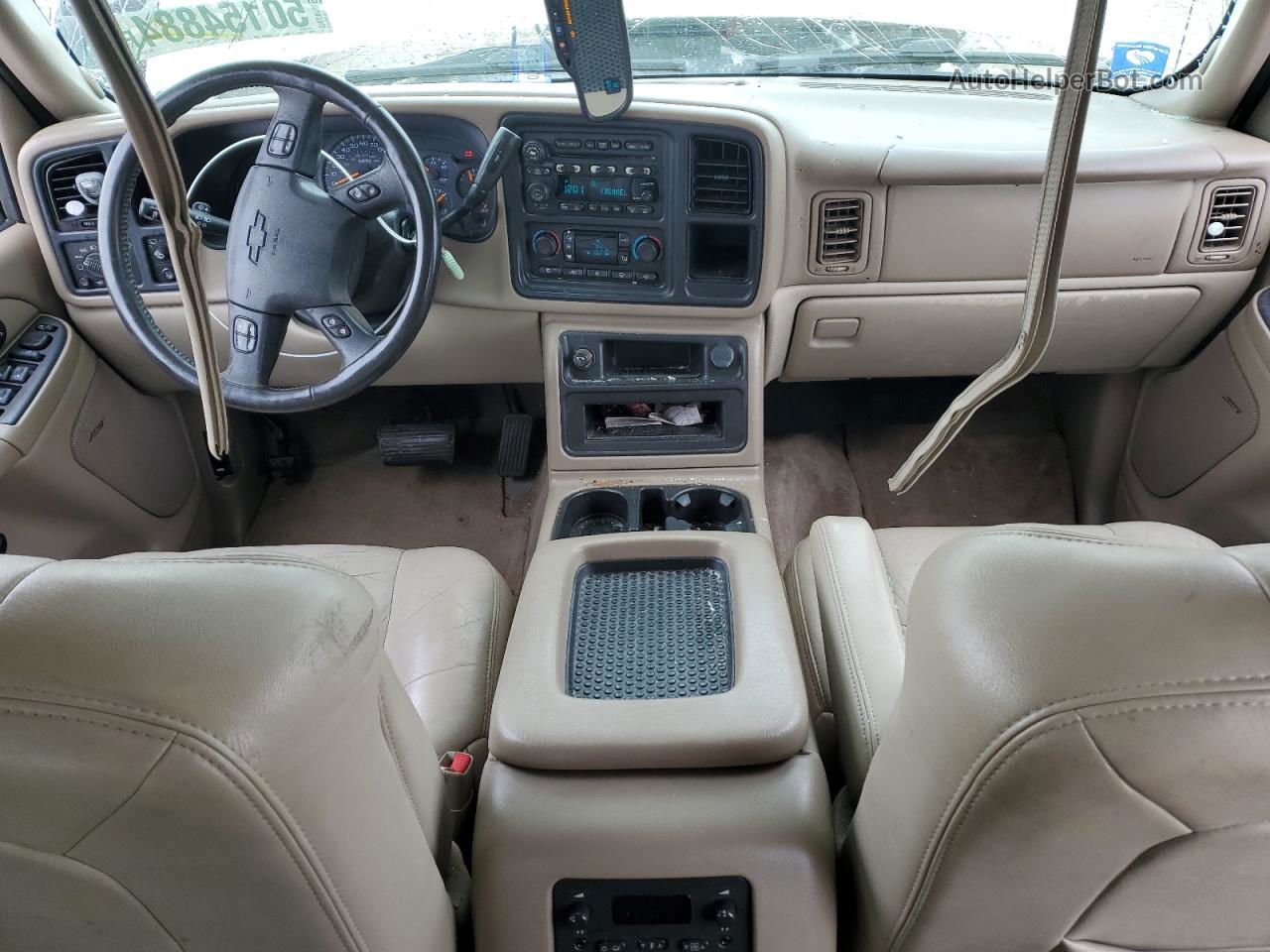 2004 Chevrolet Tahoe C1500 White vin: 1GNEC13Z04J298179