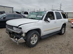 2004 Chevrolet Tahoe C1500 White vin: 1GNEC13Z04J298179