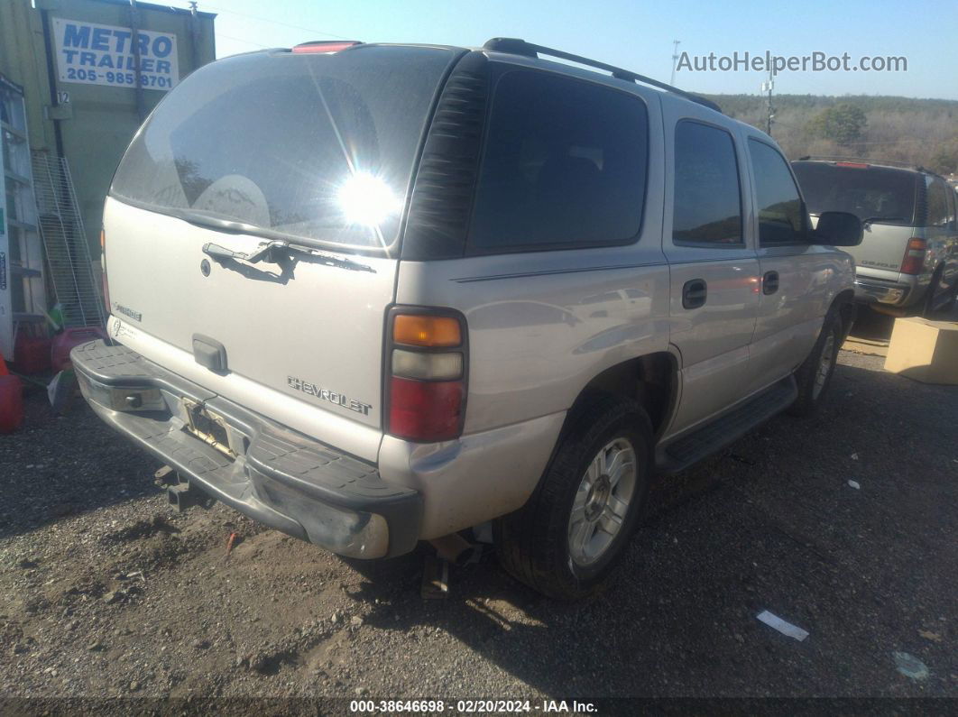 2004 Chevrolet Tahoe Ls Silver vin: 1GNEC13Z14J319430