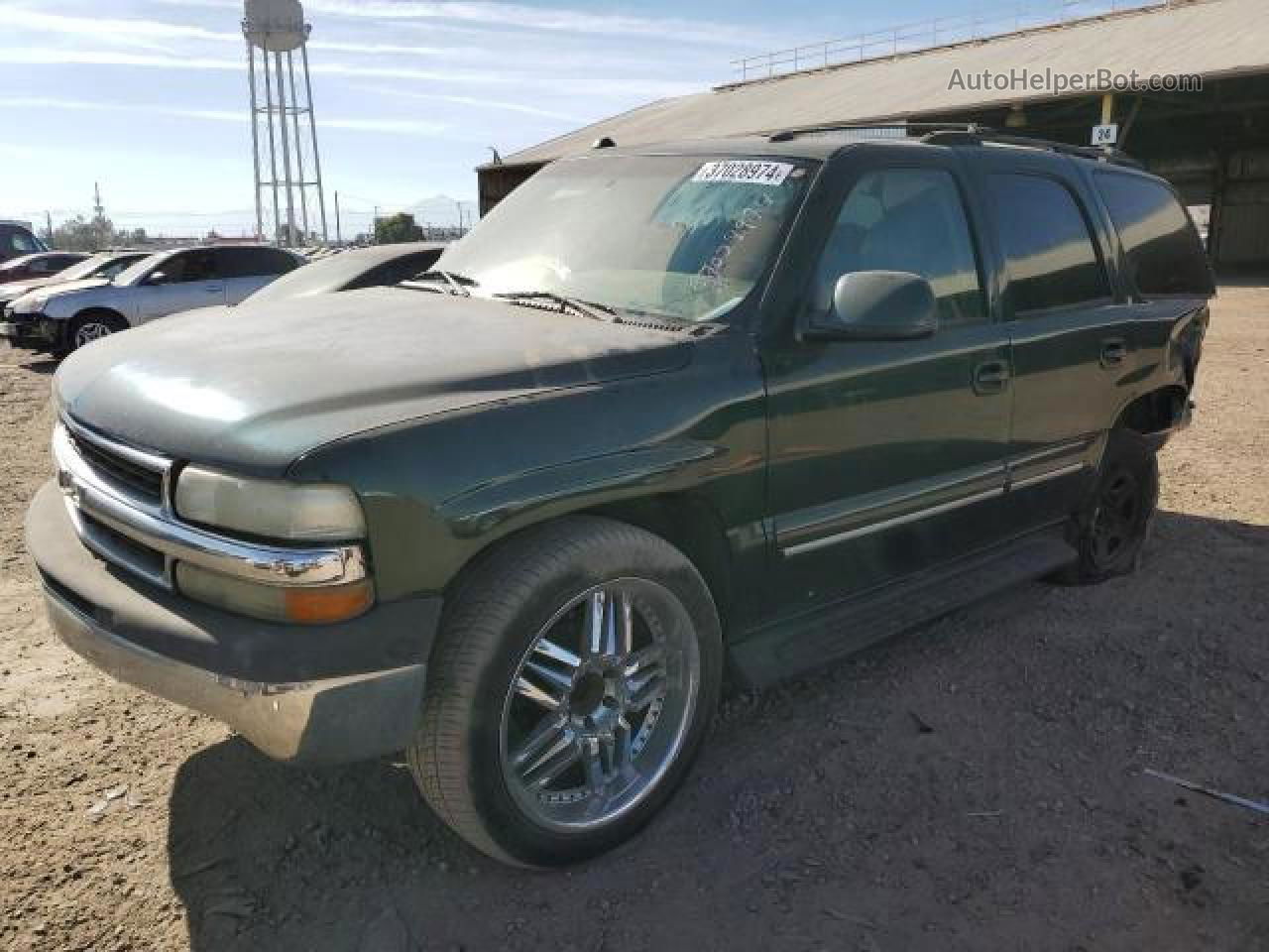 2004 Chevrolet Tahoe C1500 Зеленый vin: 1GNEC13Z14R114630