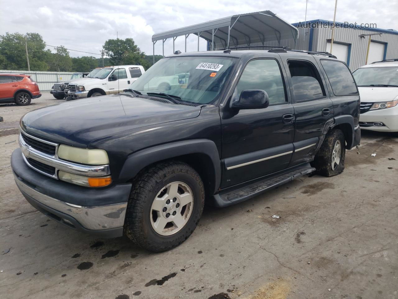 2004 Chevrolet Tahoe C1500 Black vin: 1GNEC13Z14R131444