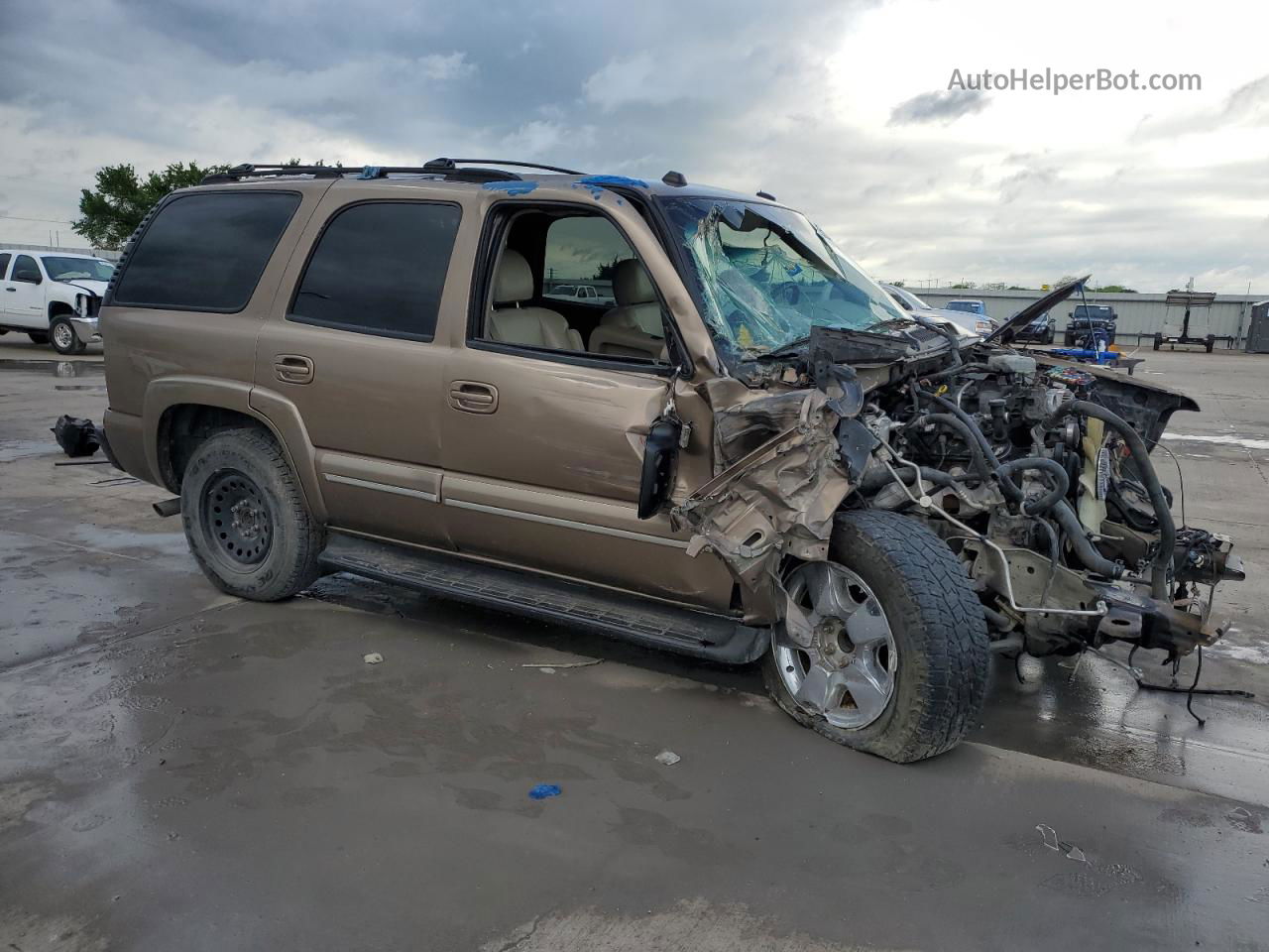 2004 Chevrolet Tahoe C1500 Tan vin: 1GNEC13Z14R133386