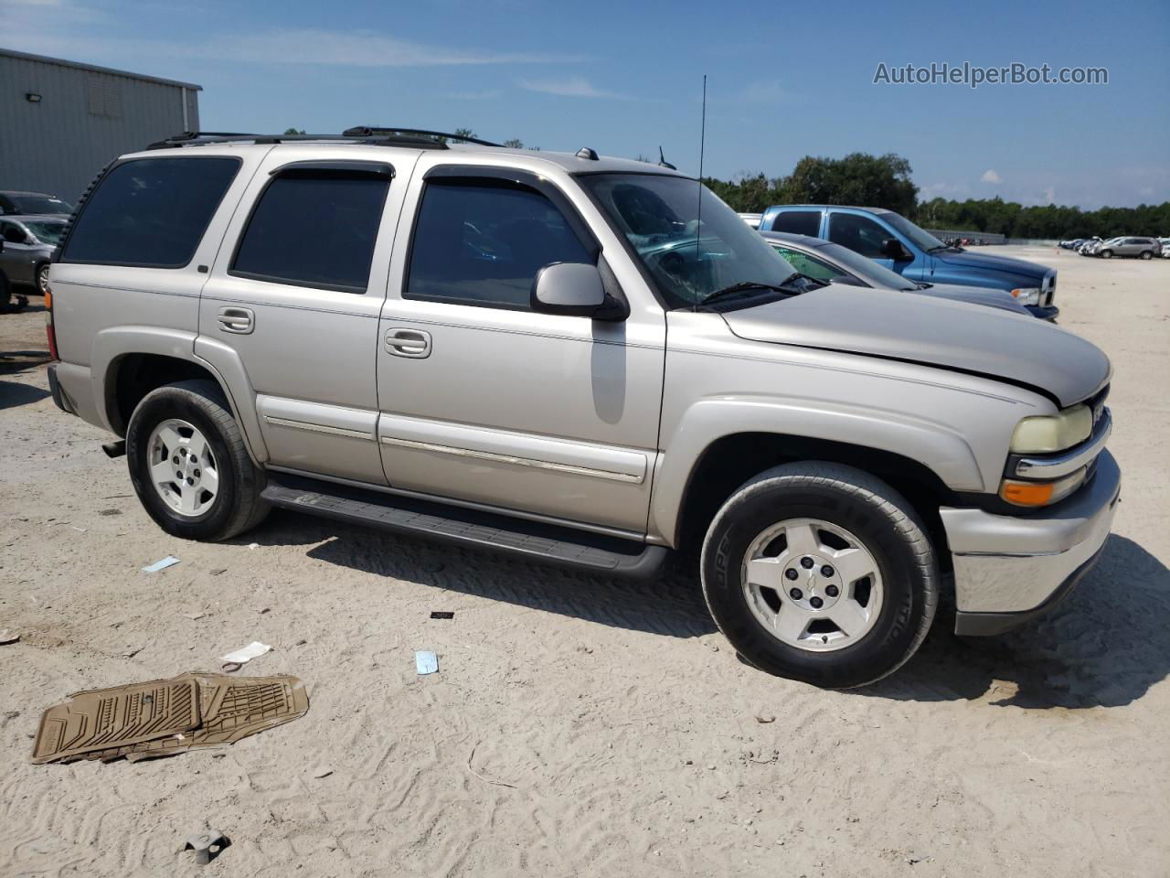 2004 Chevrolet Tahoe C1500 Бежевый vin: 1GNEC13Z34R186963