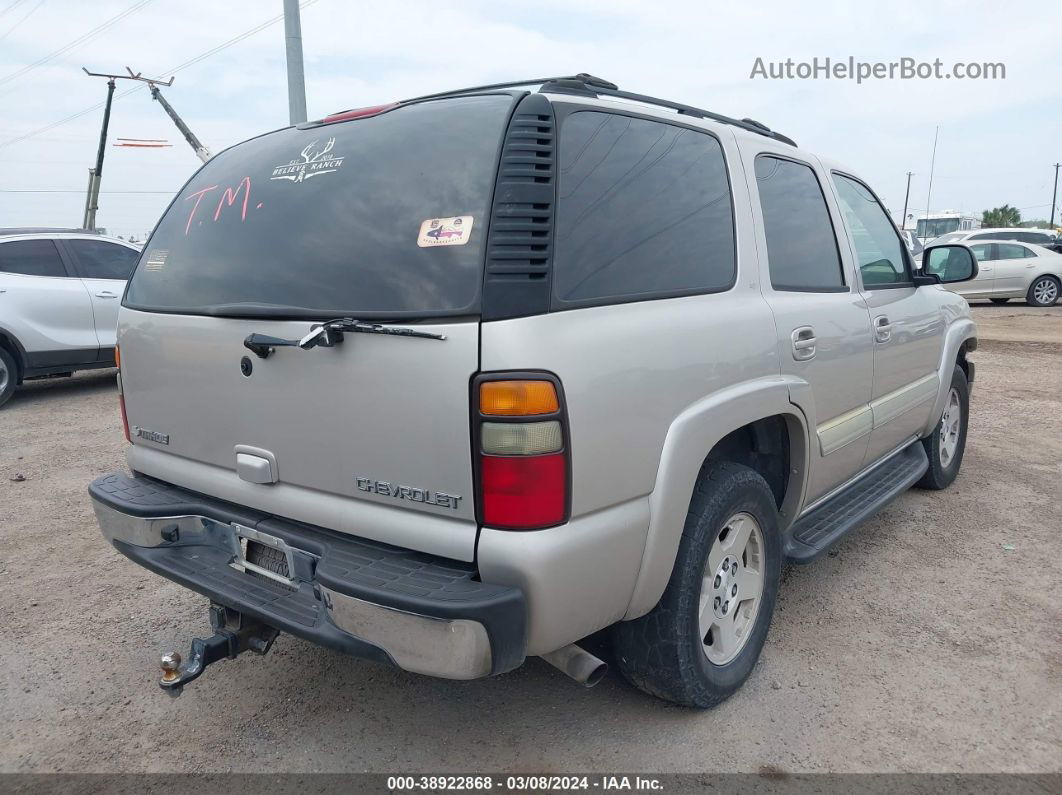 2004 Chevrolet Tahoe Lt Коричневый vin: 1GNEC13Z34R240584