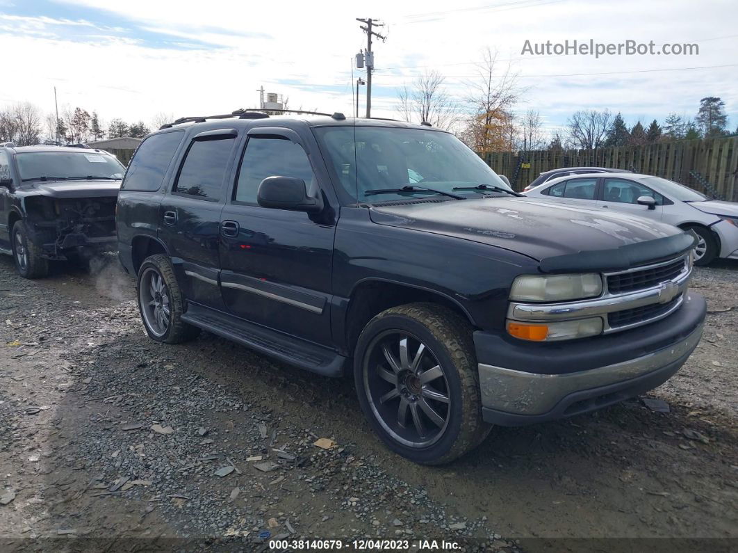 2004 Chevrolet Tahoe Lt Black vin: 1GNEC13Z44J238339