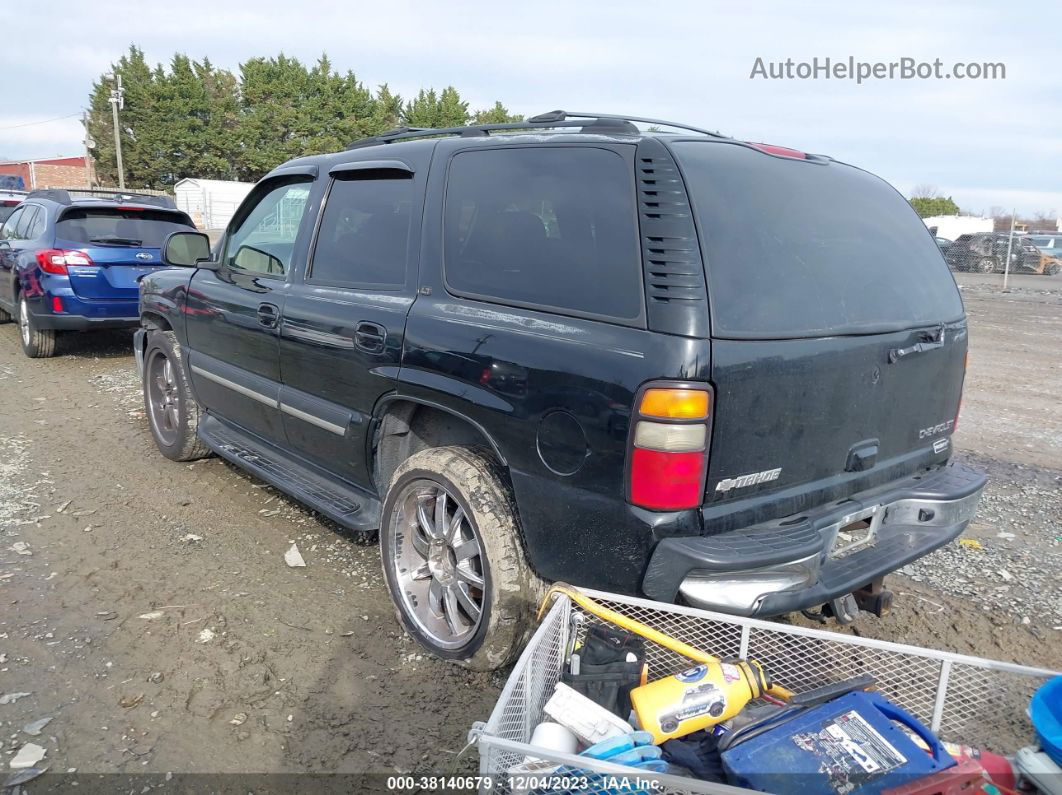 2004 Chevrolet Tahoe Lt Black vin: 1GNEC13Z44J238339