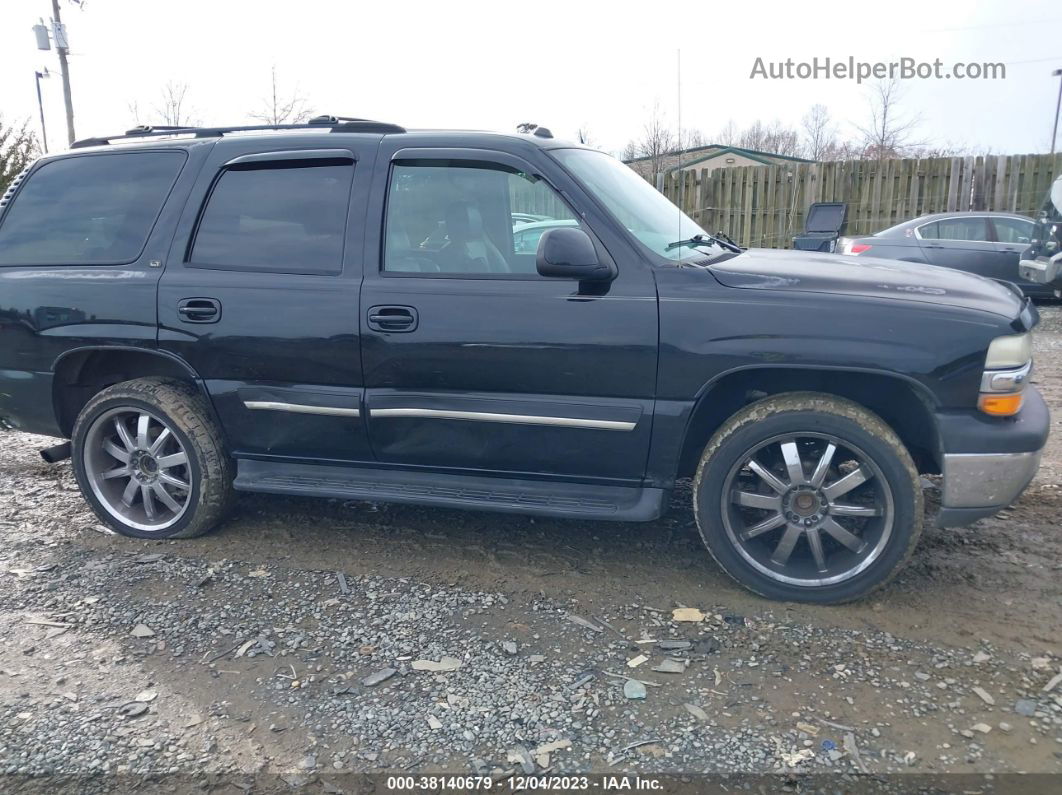 2004 Chevrolet Tahoe Lt Black vin: 1GNEC13Z44J238339