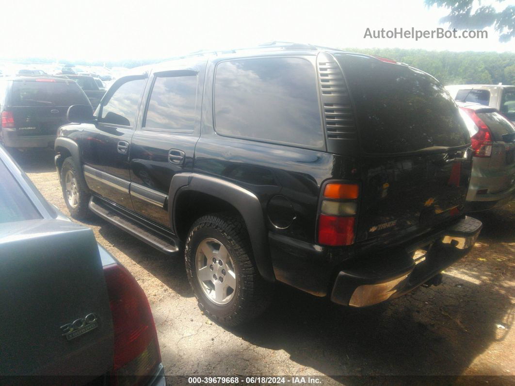 2004 Chevrolet Tahoe Ls Black vin: 1GNEC13Z44J297455