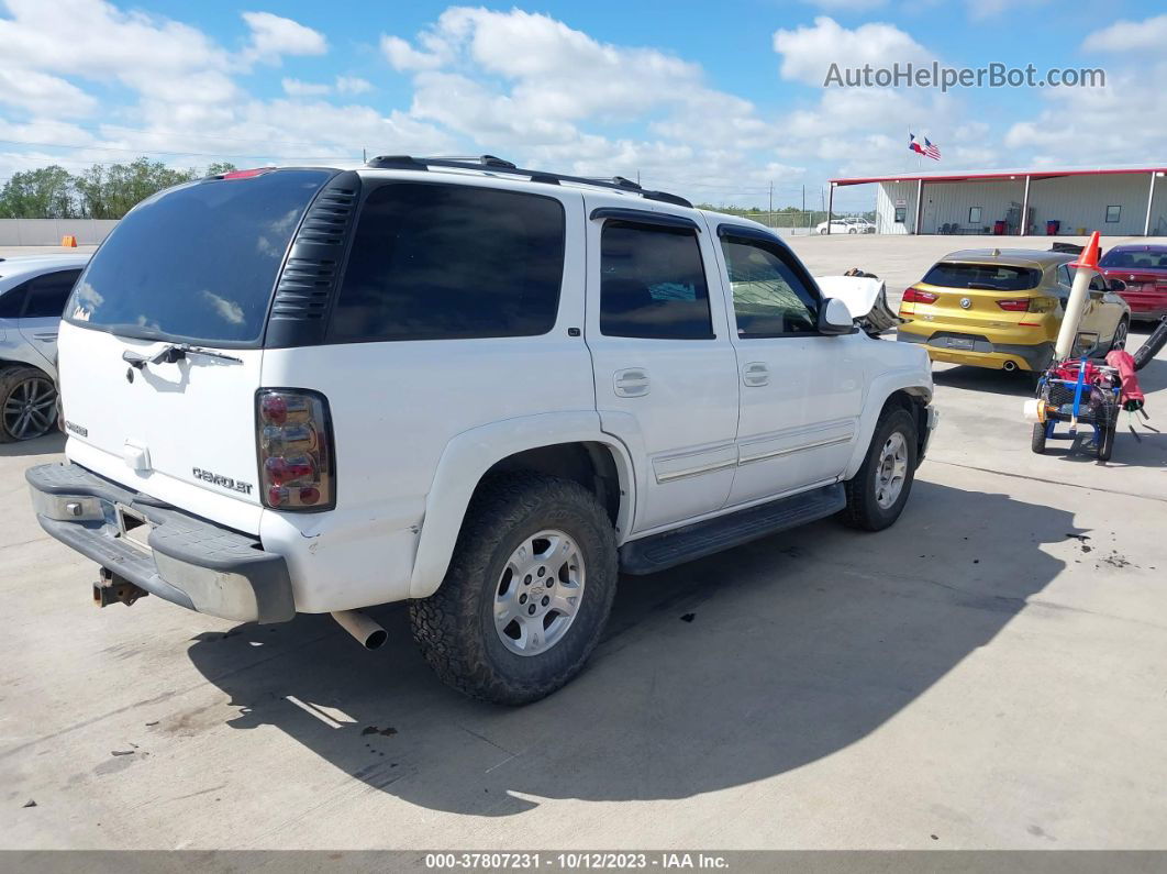 2004 Chevrolet Tahoe Lt White vin: 1GNEC13Z64R215923