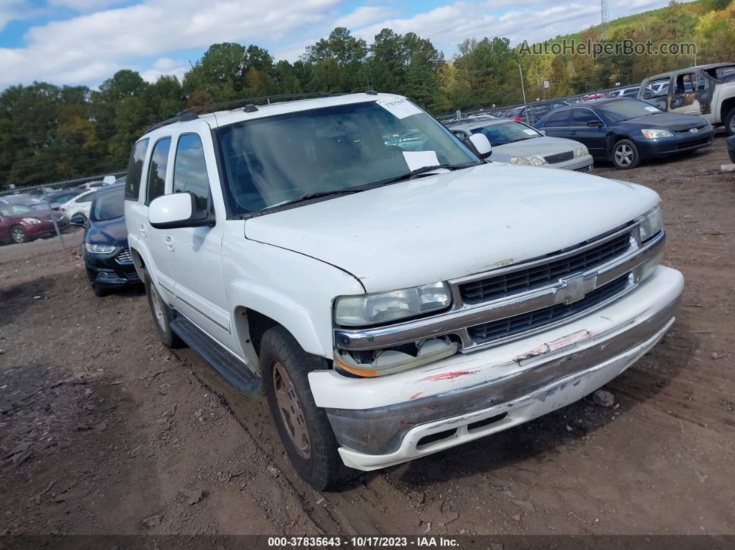 2004 Chevrolet Tahoe Lt Белый vin: 1GNEC13Z74J331422