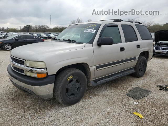 2004 Chevrolet Tahoe C1500 Tan vin: 1GNEC13Z74R254763