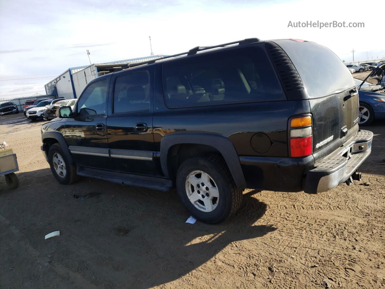 2005 Chevrolet Suburban C1500 Black vin: 1GNEC16Z05J197432