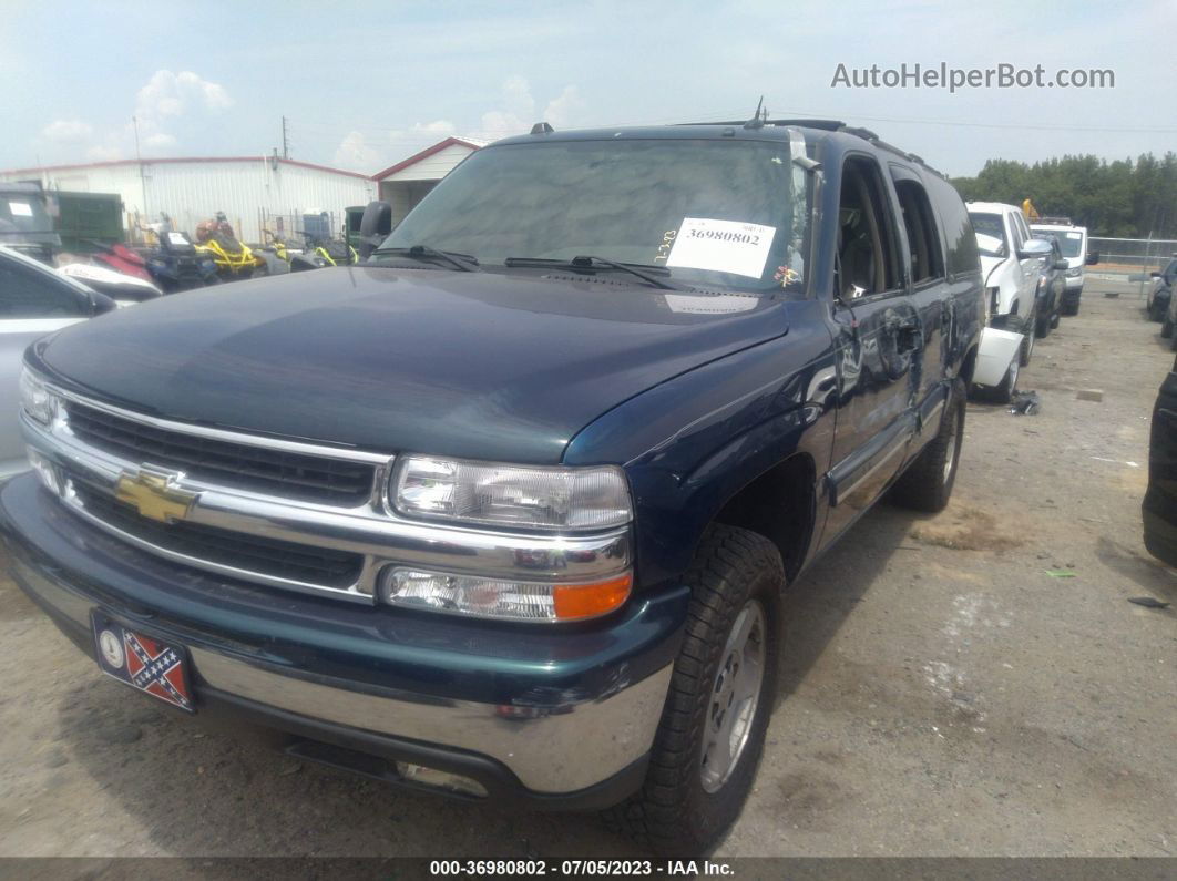 2005 Chevrolet Suburban Lt Синий vin: 1GNEC16Z15J142861