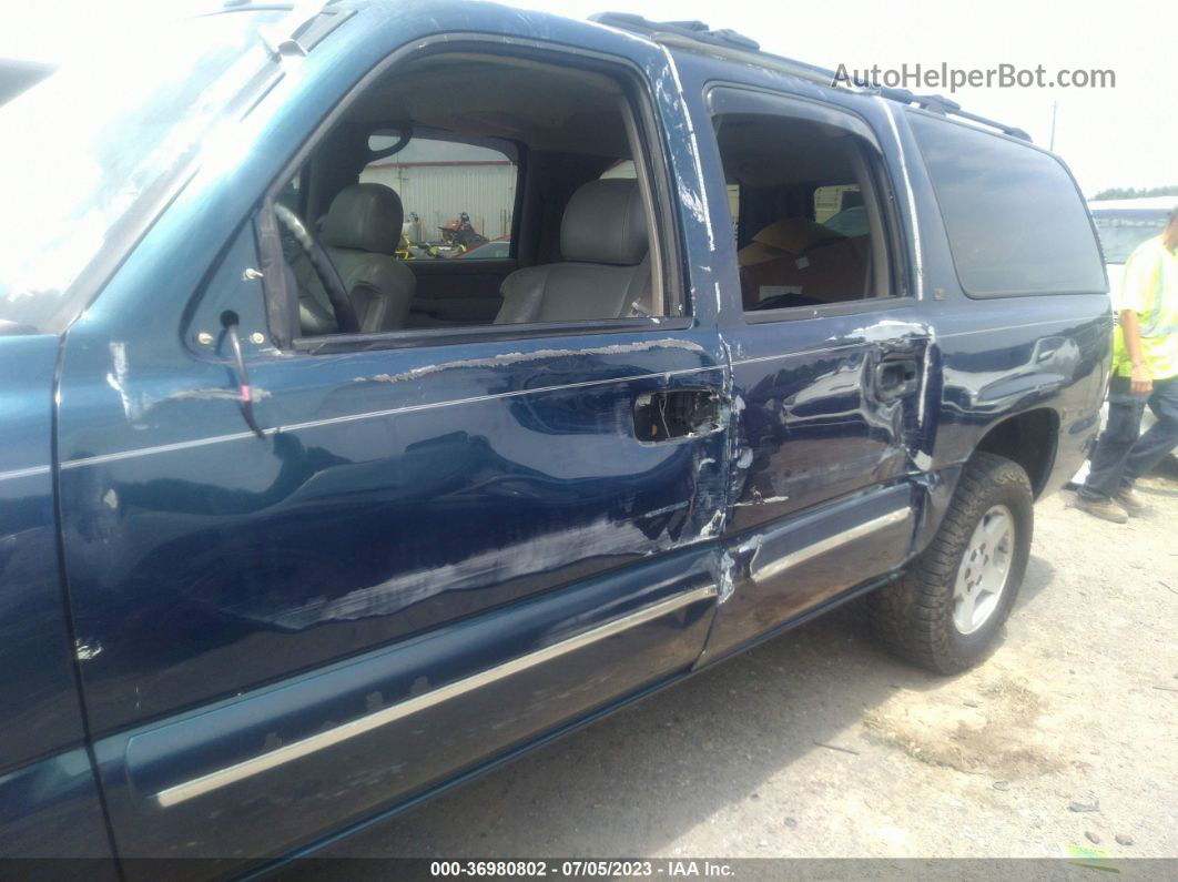 2005 Chevrolet Suburban Lt Синий vin: 1GNEC16Z15J142861