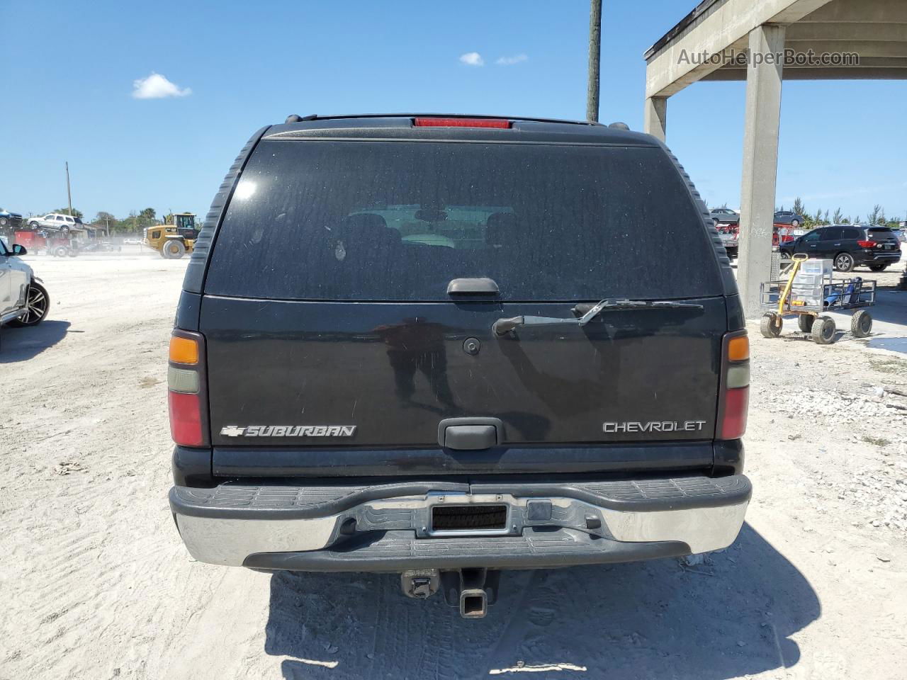 2005 Chevrolet Suburban C1500 Black vin: 1GNEC16Z15J148904