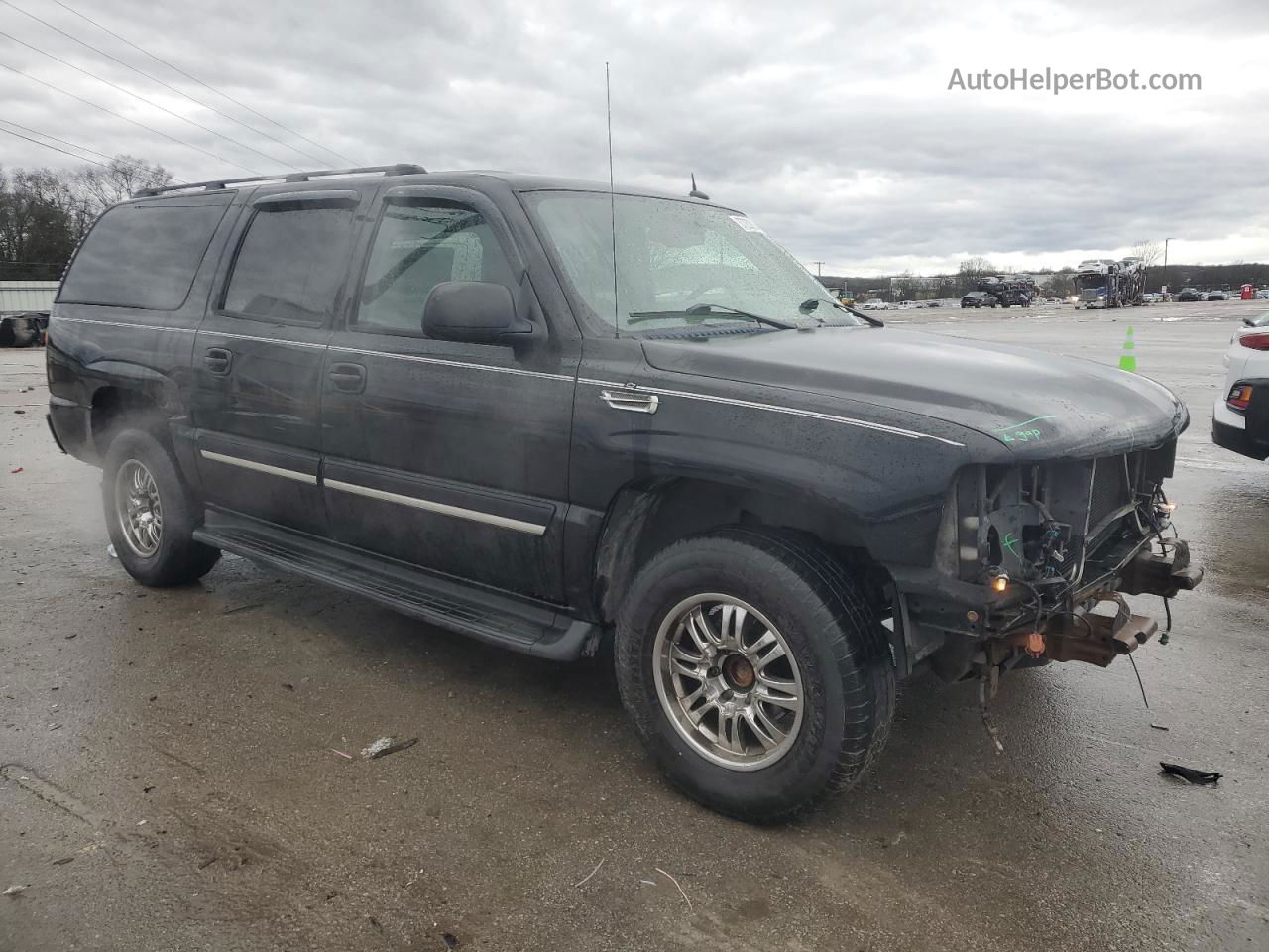 2005 Chevrolet Suburban C1500 Black vin: 1GNEC16Z45R117695