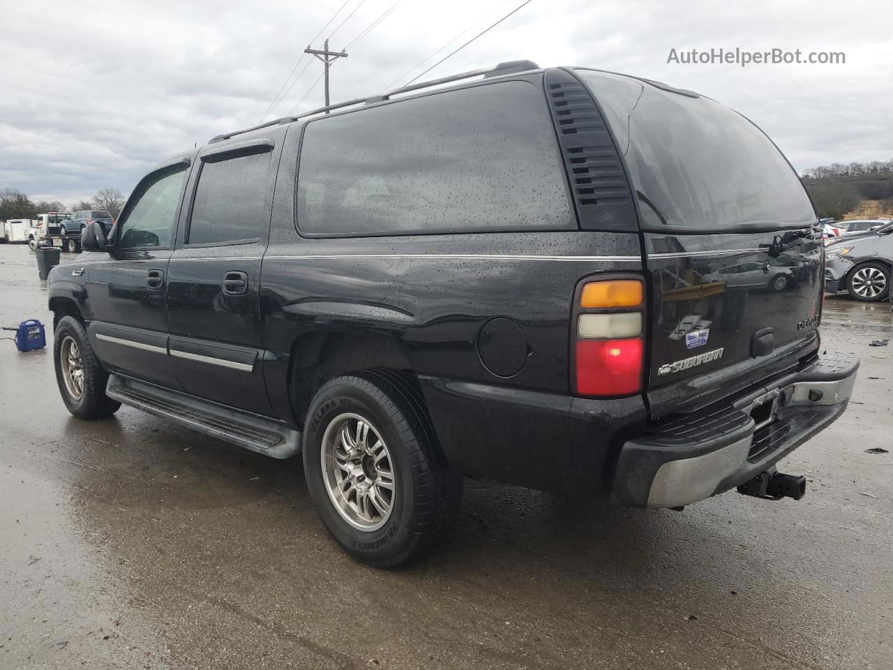 2005 Chevrolet Suburban C1500 Черный vin: 1GNEC16Z45R117695