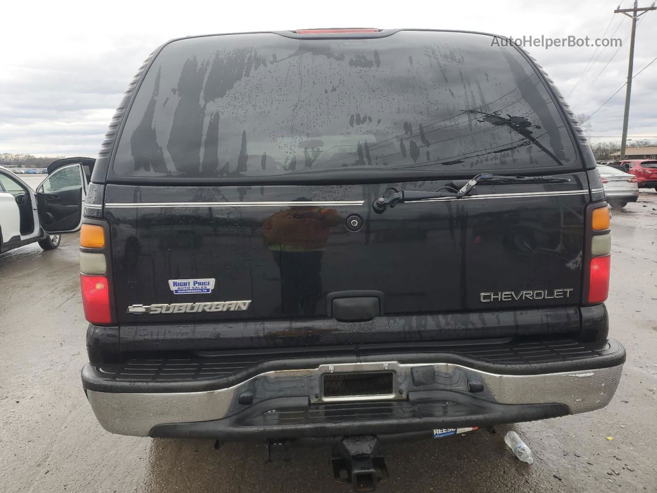 2005 Chevrolet Suburban C1500 Black vin: 1GNEC16Z45R117695