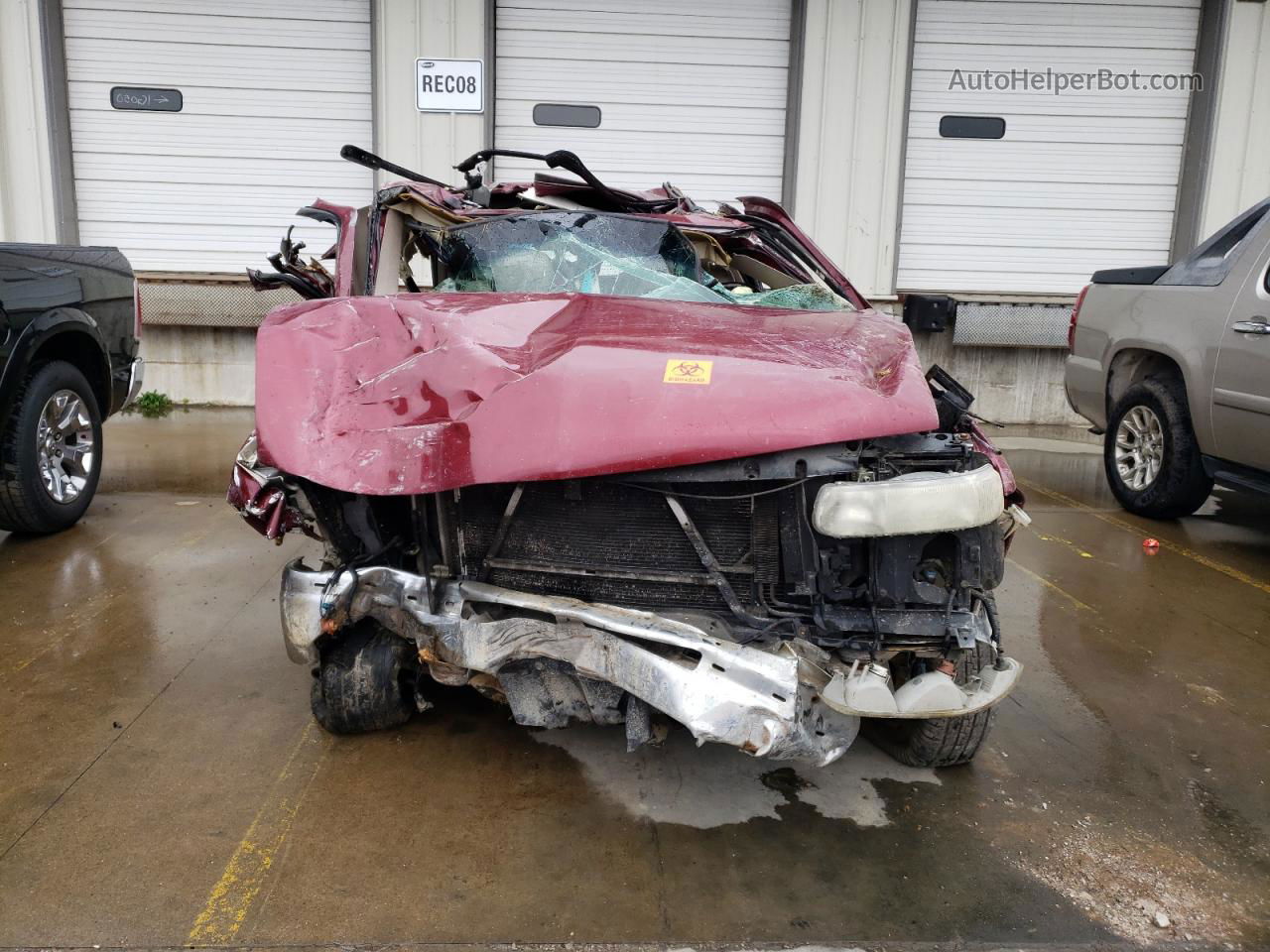 2005 Chevrolet Suburban C1500 Burgundy vin: 1GNEC16Z85J236199