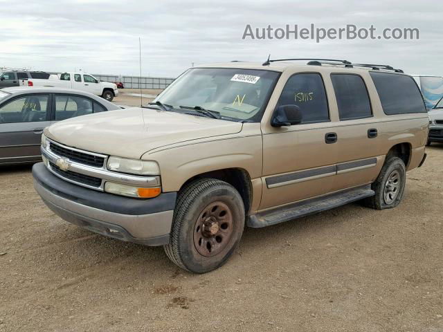 2005 Chevrolet Suburban C1500 Gold vin: 1GNEC16Z95J201557