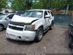 2007 Chevrolet Tahoe Lt White vin: 1GNEK13017R101420