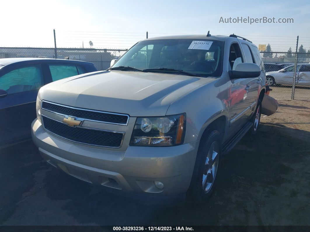 2007 Chevrolet Tahoe Lt Beige vin: 1GNEK130X7J142109